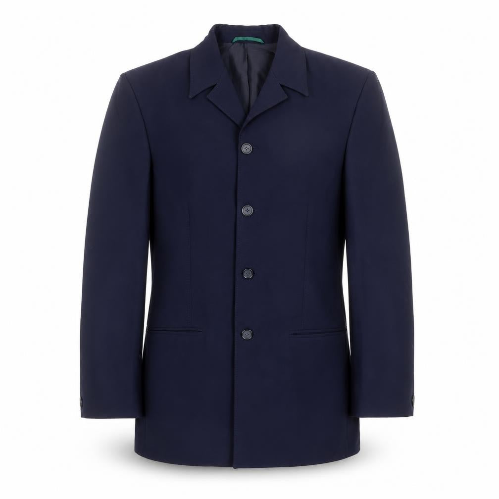 Blackberrys Mens Blue Polyester Jacket Suit Jacket Size 38 Regular