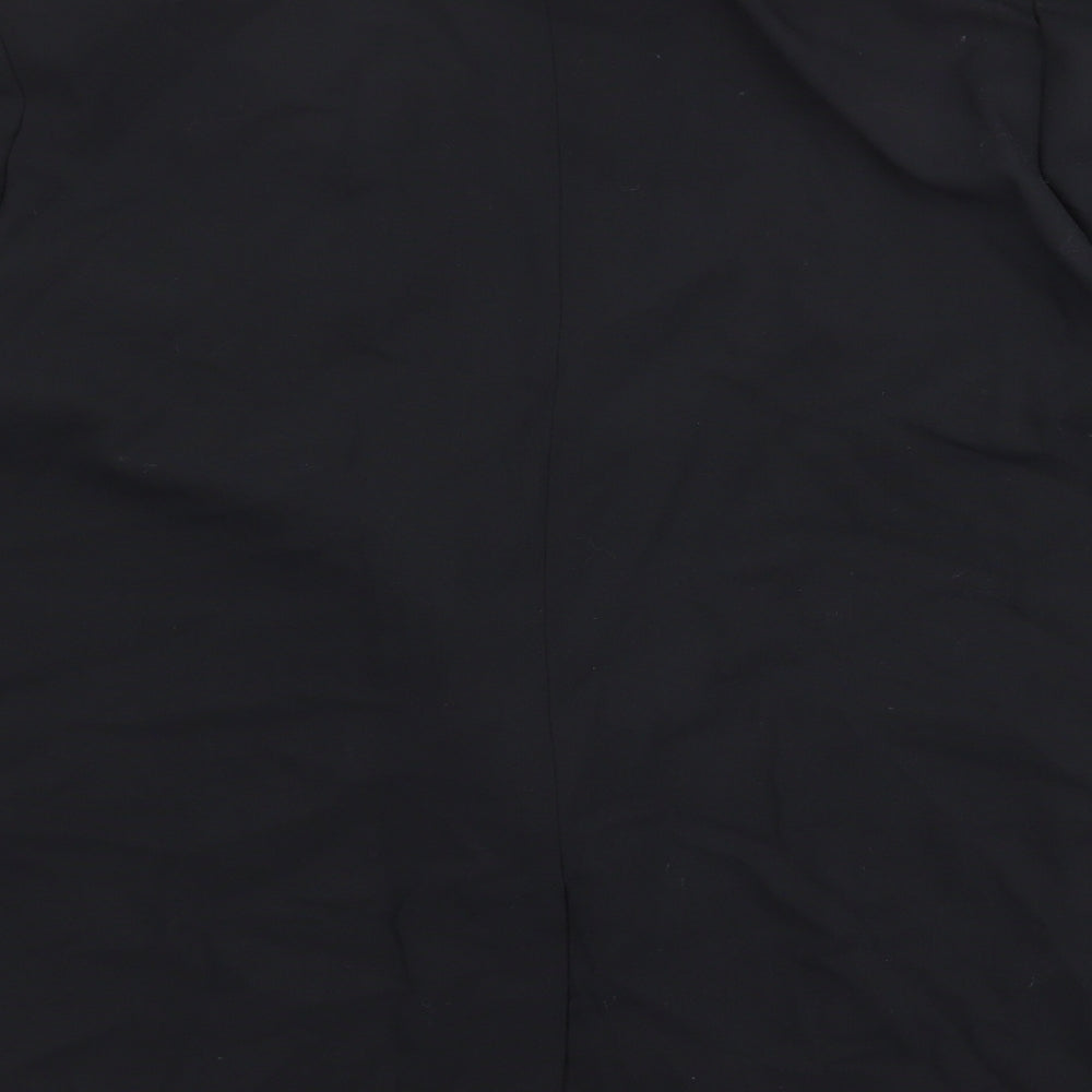 Marks and Spencer Womens Black Polyester Jacket Suit Jacket Size 20