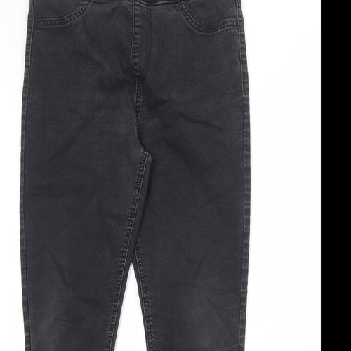Marks and Spencer Womens Grey Cotton Jegging Jeans Size 14 Regular