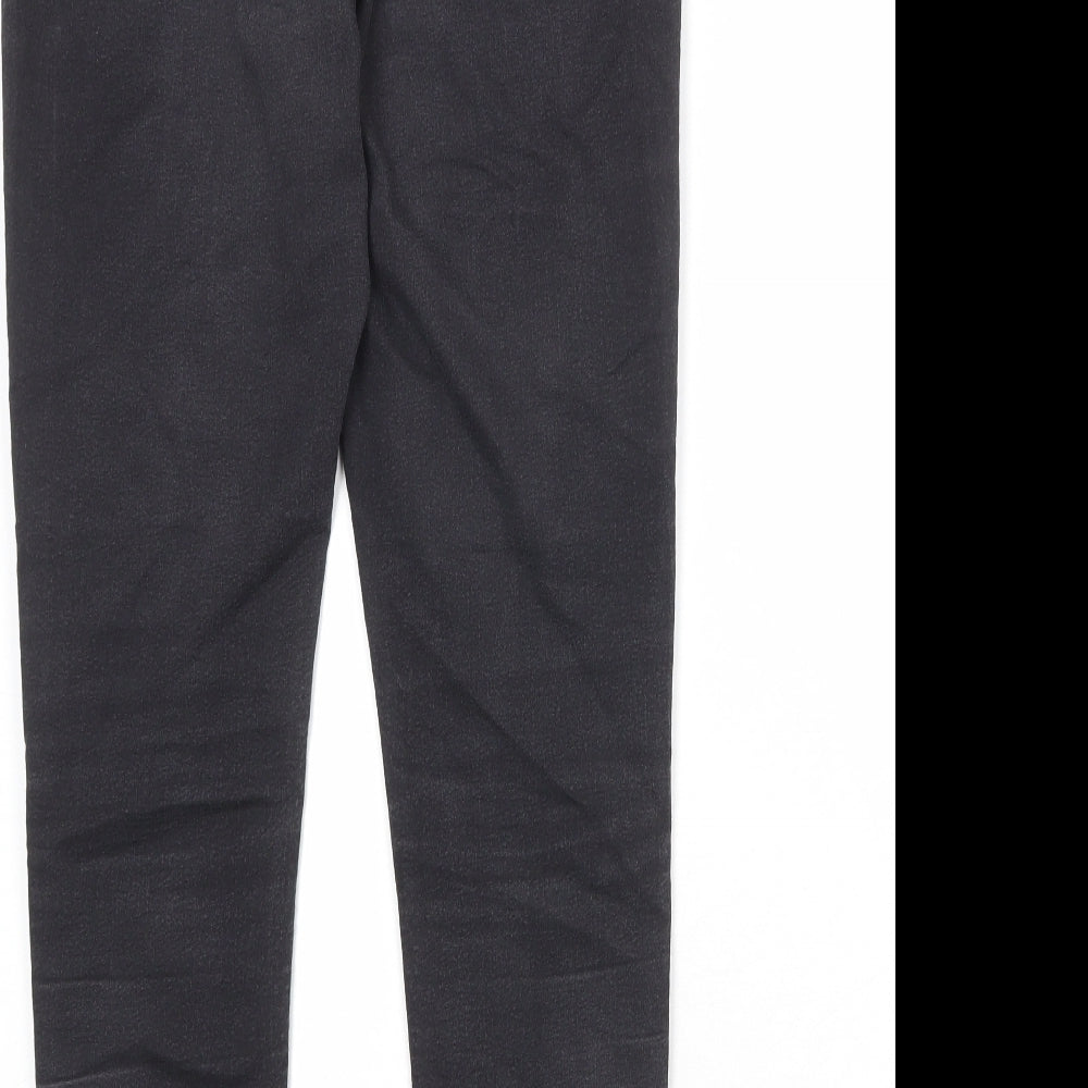 Marks and Spencer Womens Grey Cotton Jegging Jeans Size 14 Regular