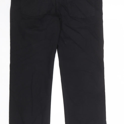 BRAX Mens Black Cotton Straight Jeans Size 40 in Regular Zip