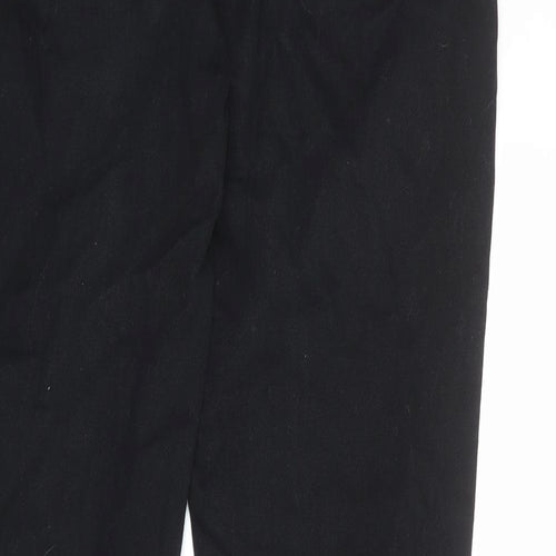Wallis Womens Black Cotton Skinny Jeans Size 12 Regular Zip