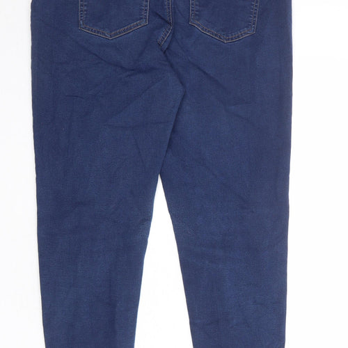 Marks and Spencer Womens Blue Cotton Jegging Jeans Size 16 Regular
