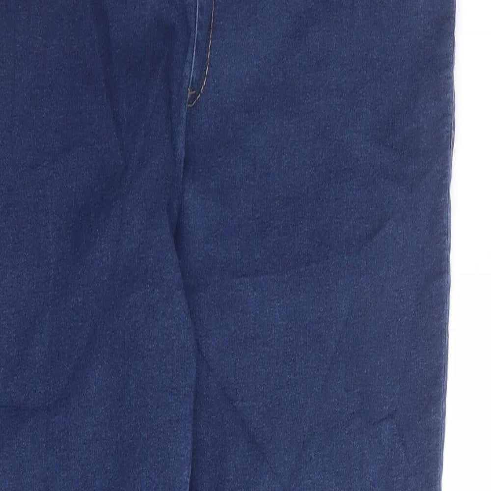 Marks and Spencer Womens Blue Cotton Jegging Jeans Size 16 Regular
