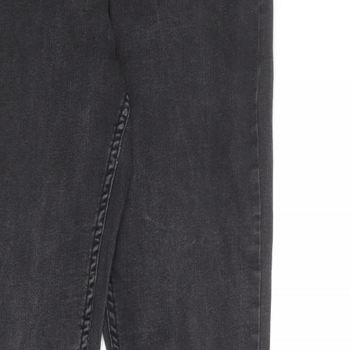 H&M Boys Grey Cotton Skinny Jeans Size 14 Years Regular Pullover