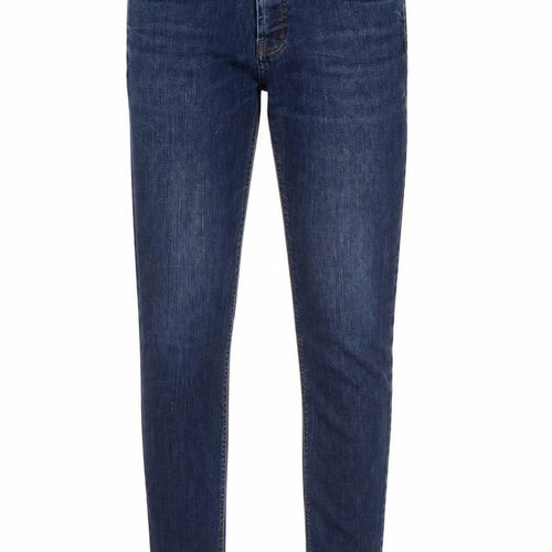 Denim & Co. Mens Blue Cotton Skinny Jeans Size 32 in Regular Button
