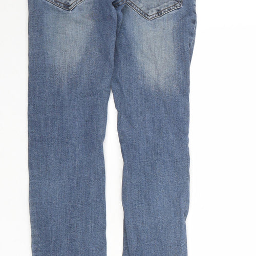 Denim & Co. Mens Blue Cotton Skinny Jeans Size 30 in Regular Zip