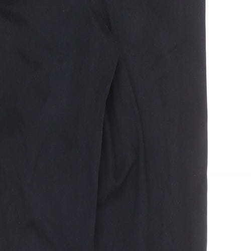 Topshop Womens Black Cotton Skinny Jeans Size 28 in Regular Zip