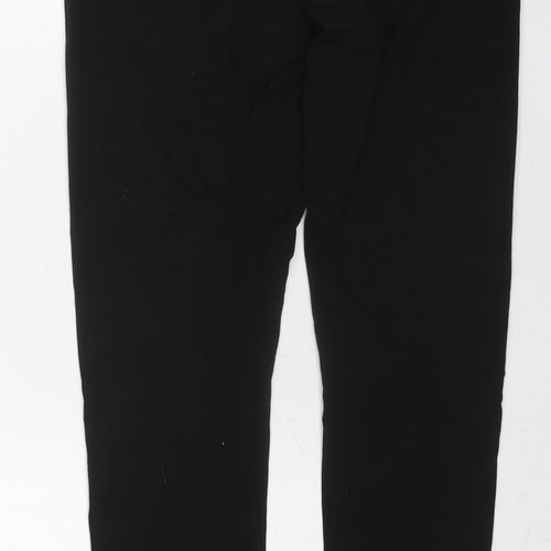 H&M Womens Black Cotton Capri Leggings Size M