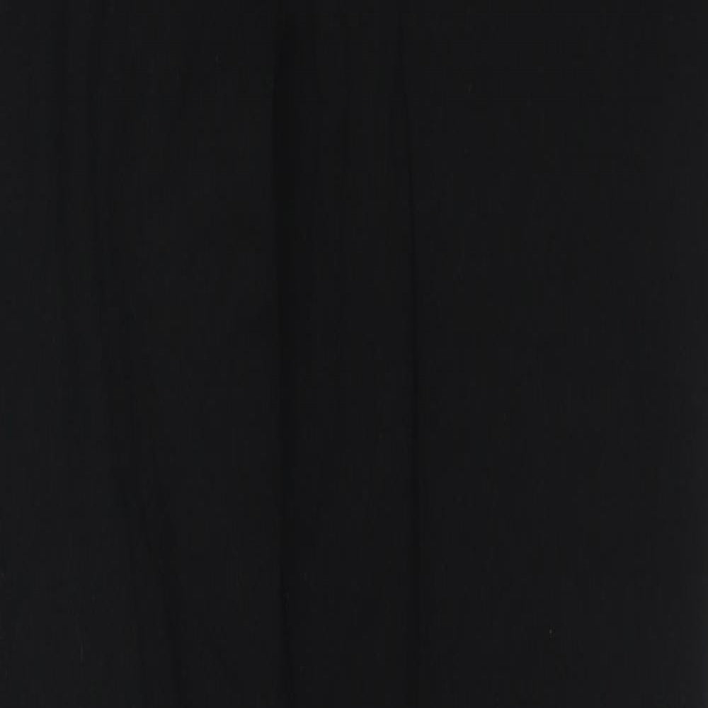 H&M Womens Black Cotton Capri Leggings Size M