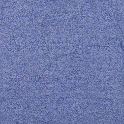 Superdry Mens Blue Cotton T-Shirt Size 2XL Crew Neck