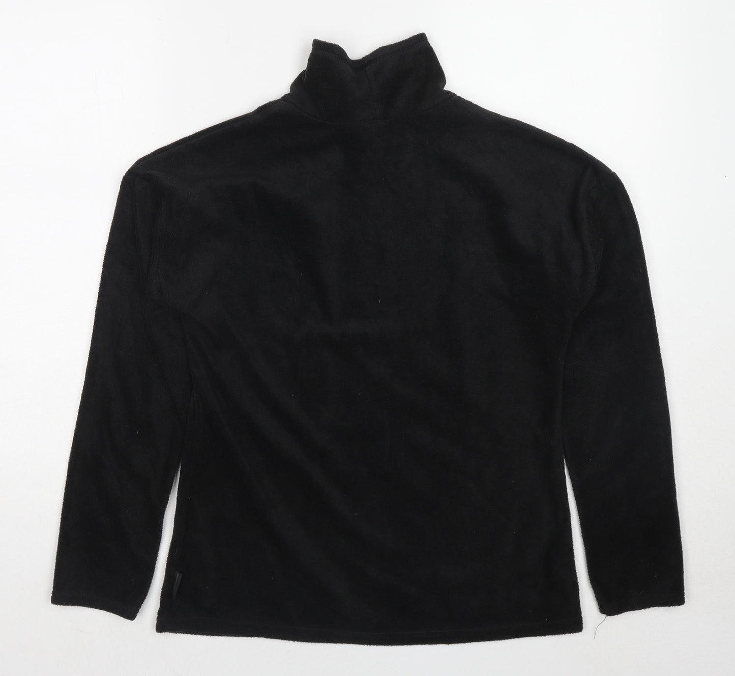DECATHLON Womens Black Polyester Pullover Sweatshirt Size M Pullover
