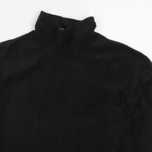 DECATHLON Womens Black Polyester Pullover Sweatshirt Size M Pullover