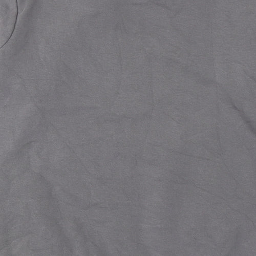 Hype Boys Grey Cotton Pullover Sweatshirt Size 15 Years Pullover