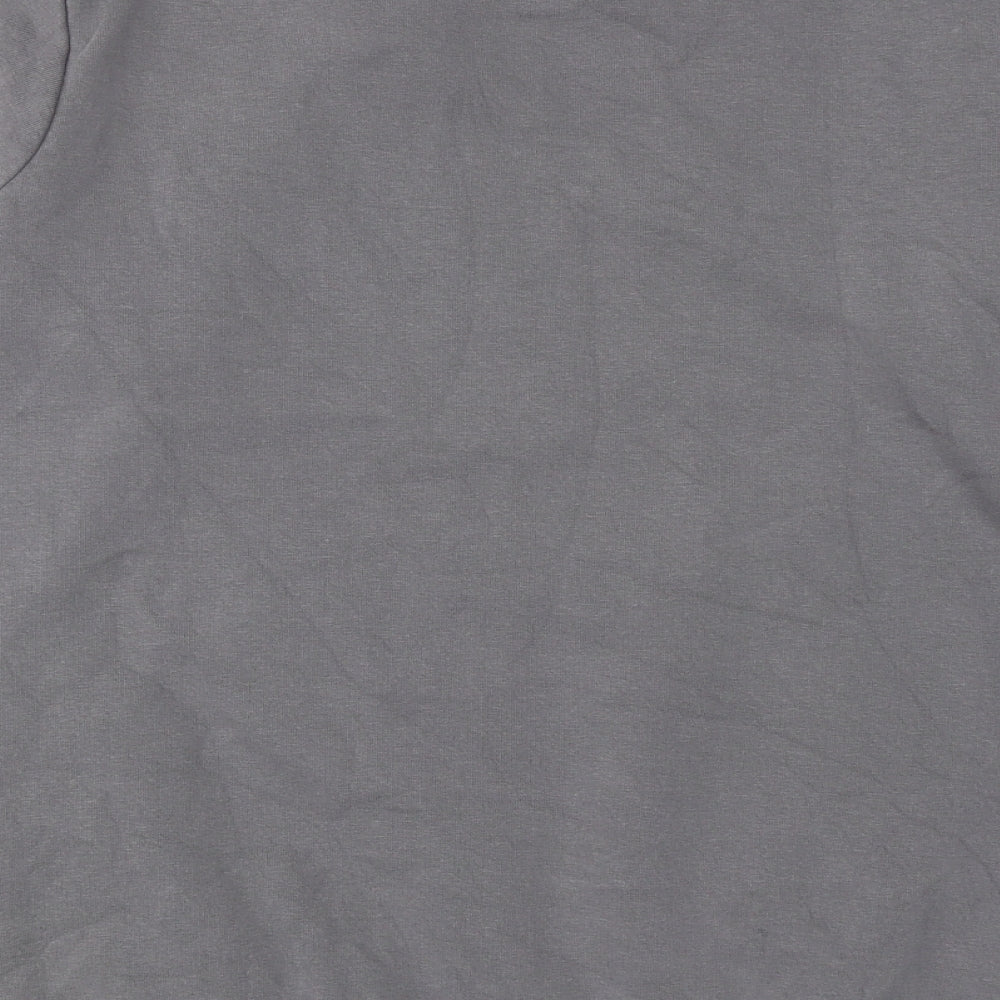 Hype Boys Grey Cotton Pullover Sweatshirt Size 15 Years Pullover