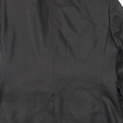 Urban Mens Grey Wool Jacket Suit Jacket Size 42 Regular