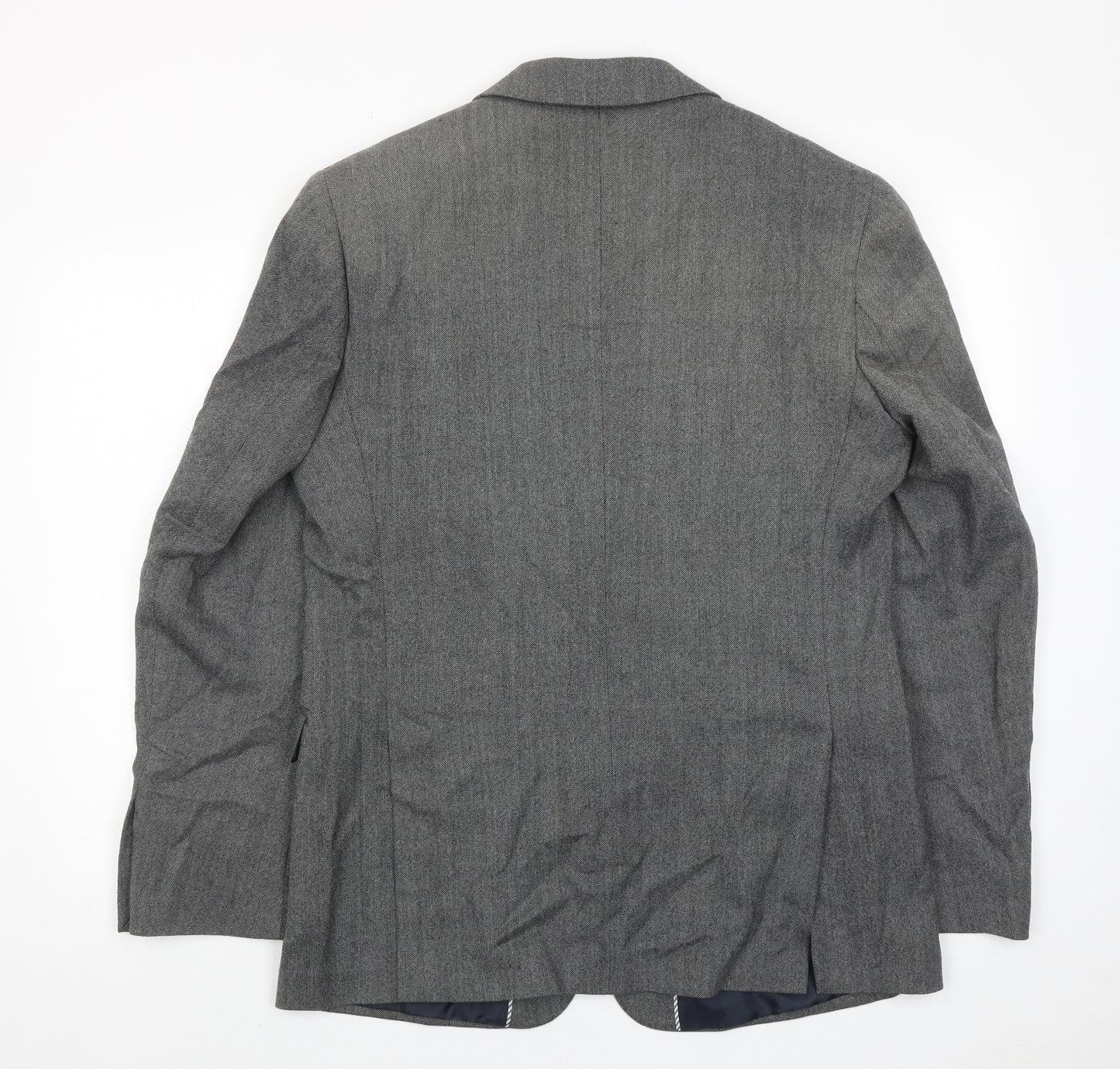 Marks and Spencer Mens Grey Wool Jacket Suit Jacket Size 42 Regular