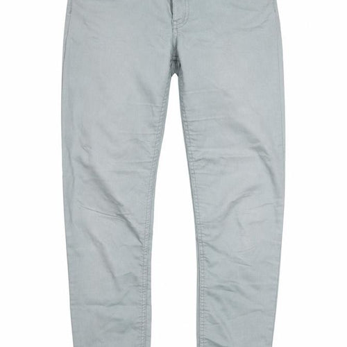 H&M Womens Blue Cotton Skinny Jeans Size 10 Regular Zip