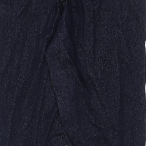 Autograph Womens Blue Cotton Skinny Jeans Size 18 Regular Zip