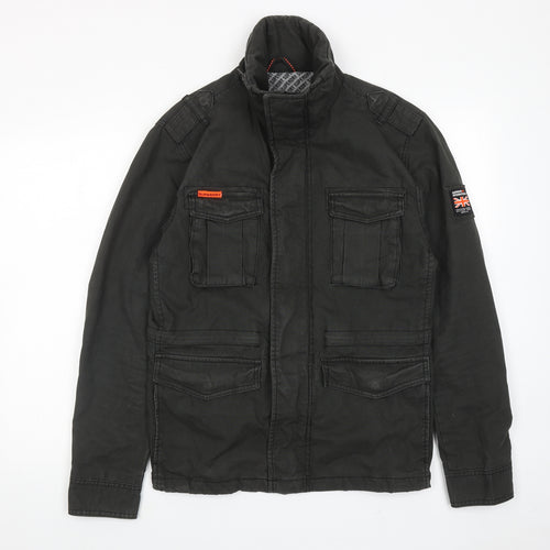 Superdry Mens Green Jacket Size M Zip