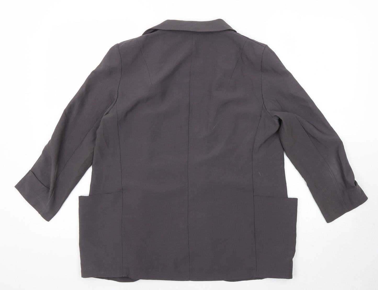 River Island Womens Grey Jacket Blazer Size 8