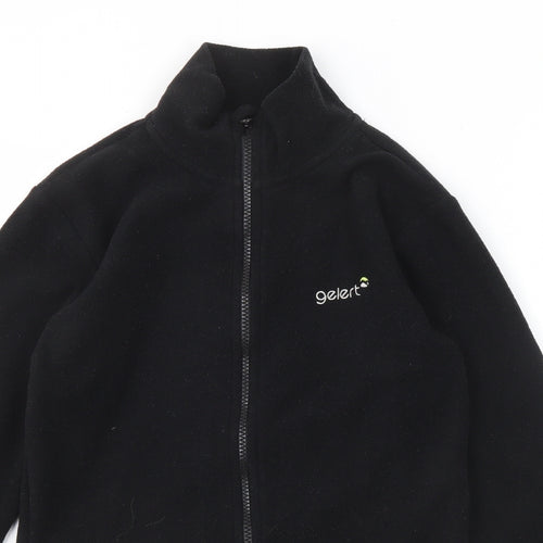 Gelert Boys Black Jacket Size 11-12 Years Zip