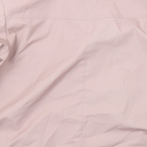 David Barry Womens Pink Jacket Size 16 Button