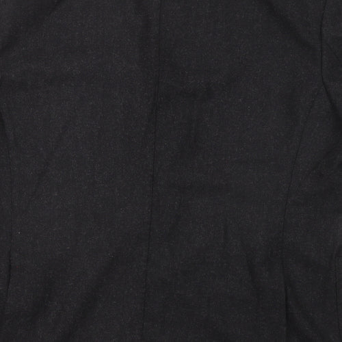 Rushmore Mens Black Wool Jacket Blazer Size 56 Regular