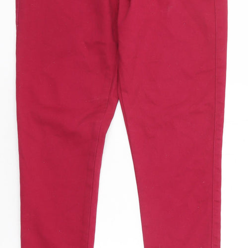 TU Womens Pink Cotton Skinny Jeans Size 12 Regular