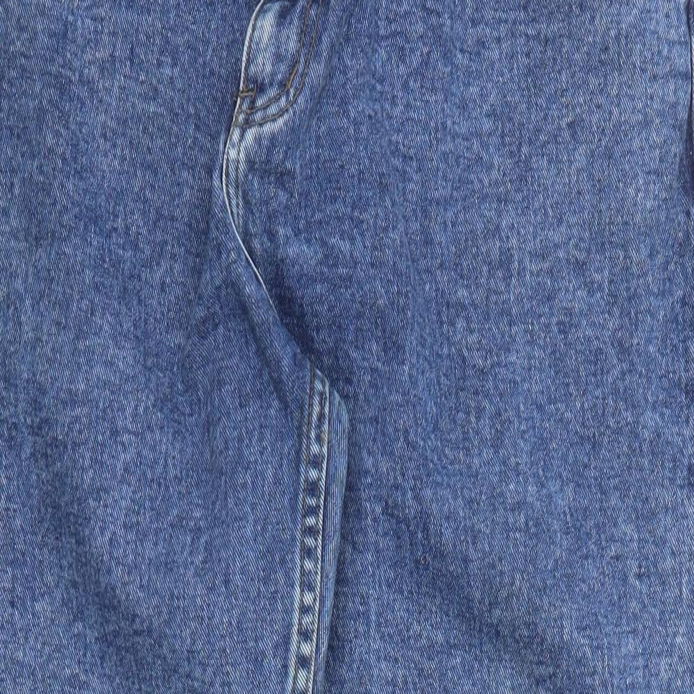 Phat Bastard Jeans Mens Blue Cotton Straight Jeans Size 40 in Regular Zip