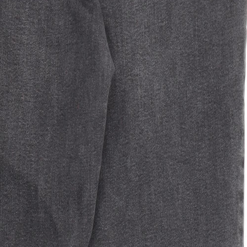 Denim & Co. Womens Black Cotton Skinny Jeans Size 18 Regular Zip