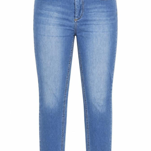 Only Womens Blue Cotton Skinny Jeans Size 32 in Regular Zip