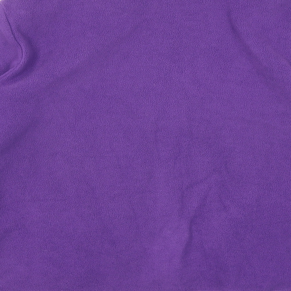 Marks and Spencer Womens Purple Jacket Size 14 Zip