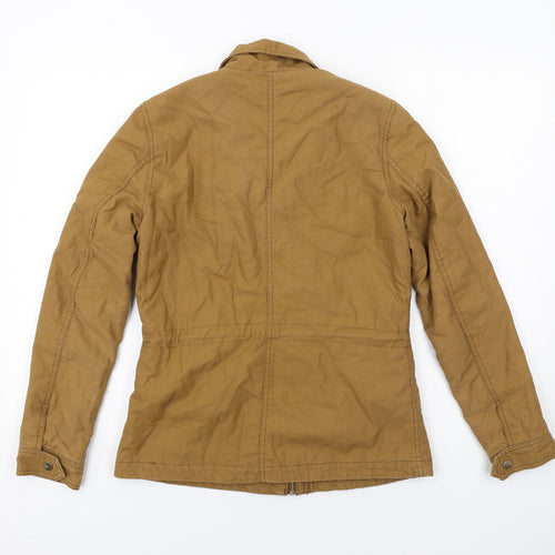 H&M Womens Brown Jacket Size 8 Zip