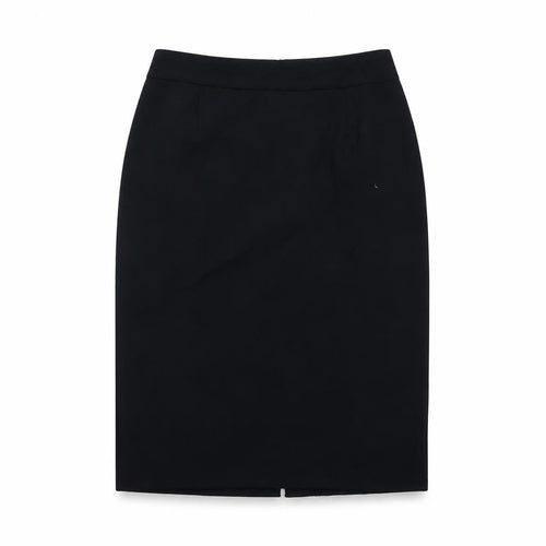 Klass Womens Blue Viscose Straight & Pencil Skirt Size 12 Zip