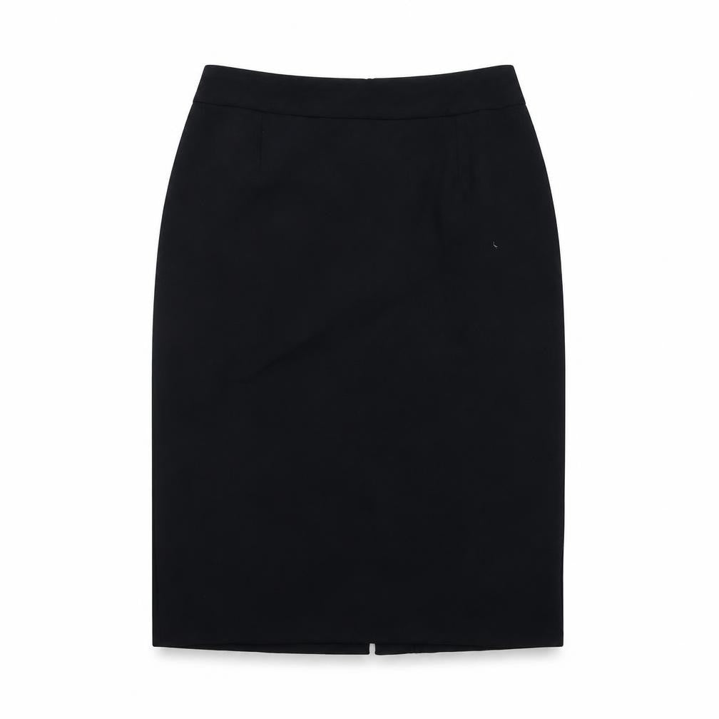 Klass Womens Blue Viscose Straight & Pencil Skirt Size 12 Zip