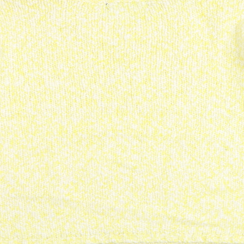 Marks and Spencer Womens Yellow Round Neck Polyester Pullover Jumper Size L
