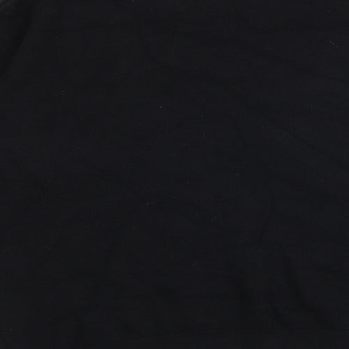 Marks and Spencer Womens Black Round Neck Viscose Pullover Jumper Size M