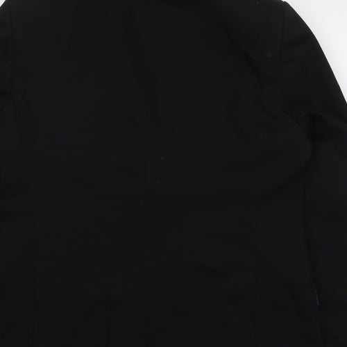 Marks and Spencer Mens Black Wool Jacket Suit Jacket Size 40 Regular