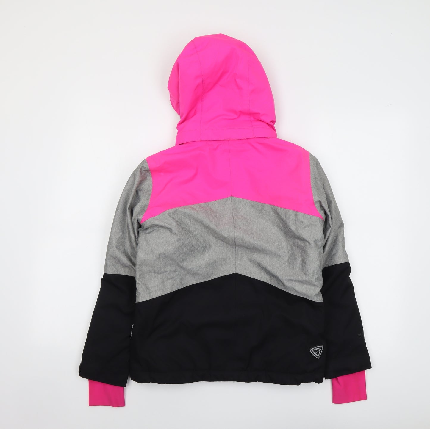 Firefly Girls Multicoloured Colourblock Windbreaker Jacket Size 10 Years Zip