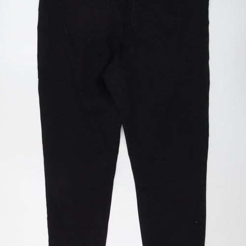 Denim & Co. Womens Black Cotton Jegging Jeans Size 20 L27 in Regular Button