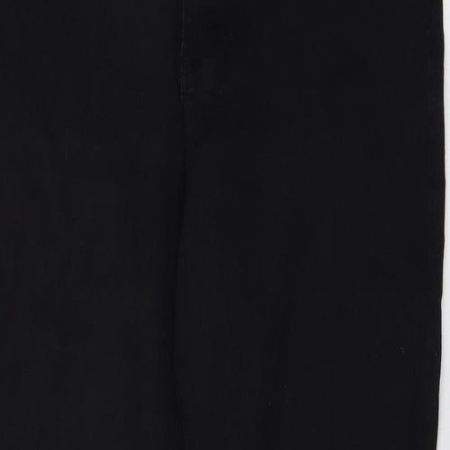 Denim & Co. Womens Black Cotton Jegging Jeans Size 20 L27 in Regular Button