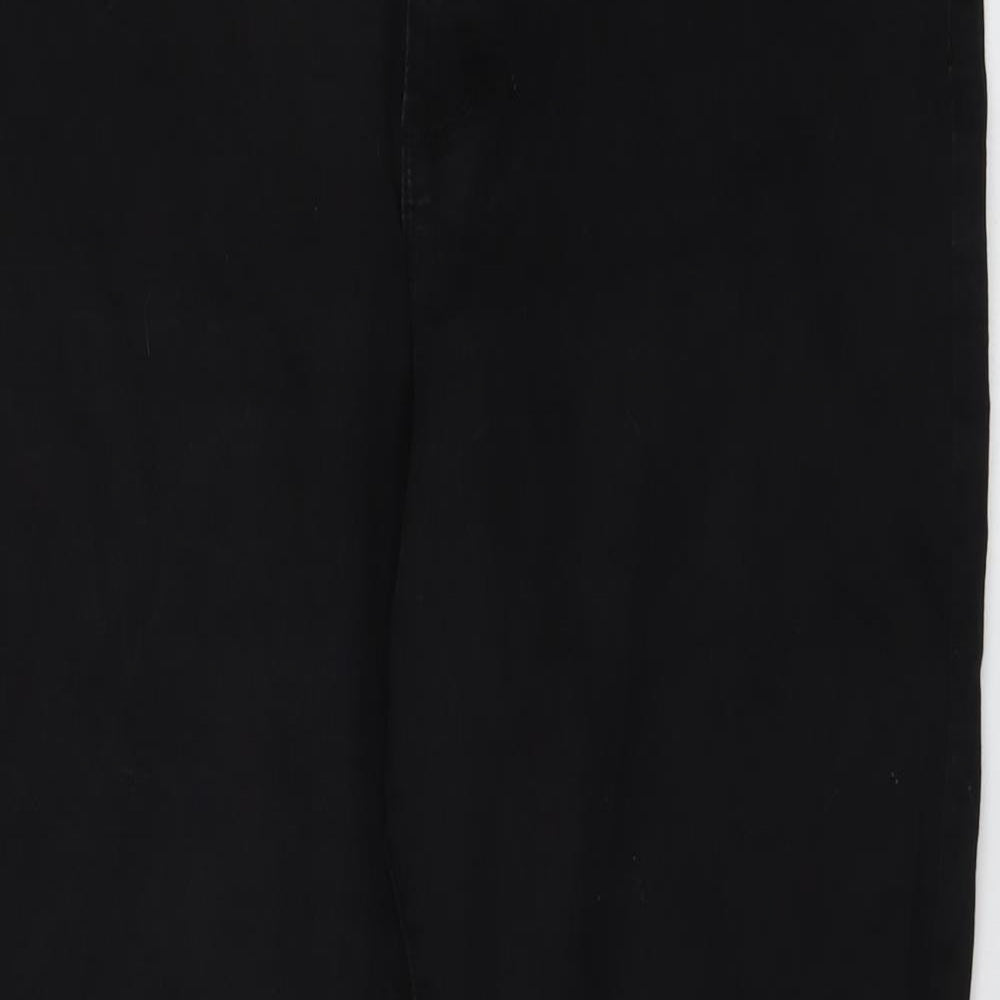 Denim & Co. Womens Black Cotton Jegging Jeans Size 20 L27 in Regular Button