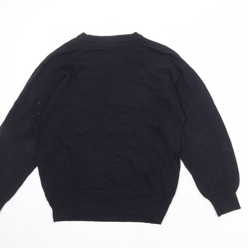 Basler Women's Black Wool Blend Jumper, size 10.
