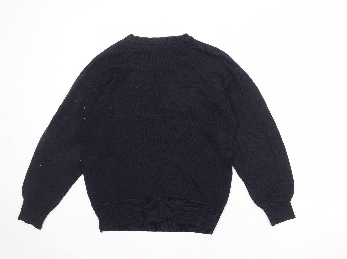 Basler Women's Black Wool Blend Jumper, size 10.