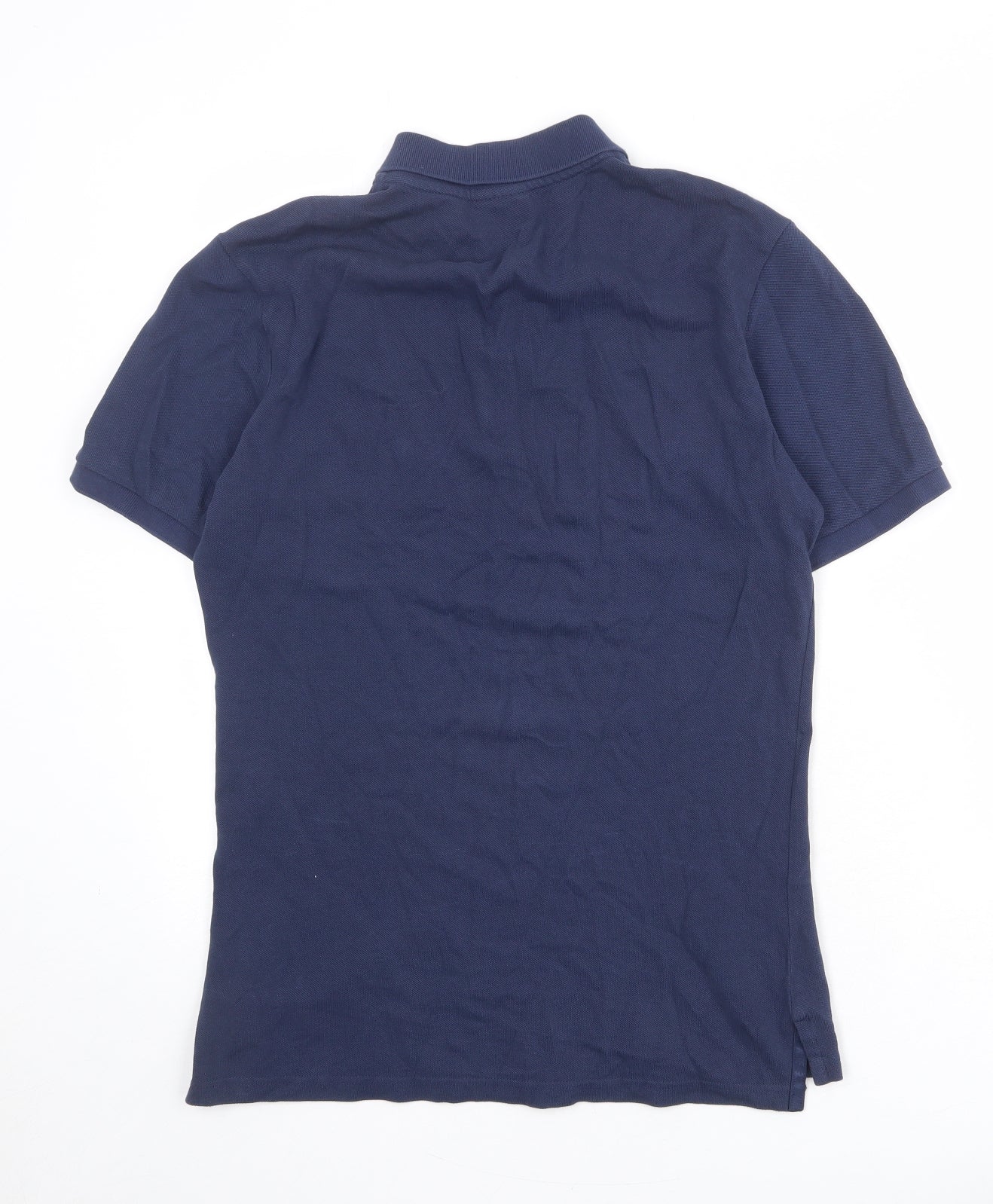 Nike Mens Blue 100% Cotton Polo Size XS Collared Button