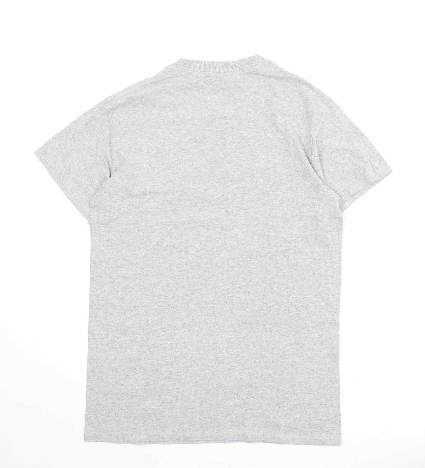 Huddersfield Town A.F.C. Mens Grey Cotton T-Shirt Size S Round Neck