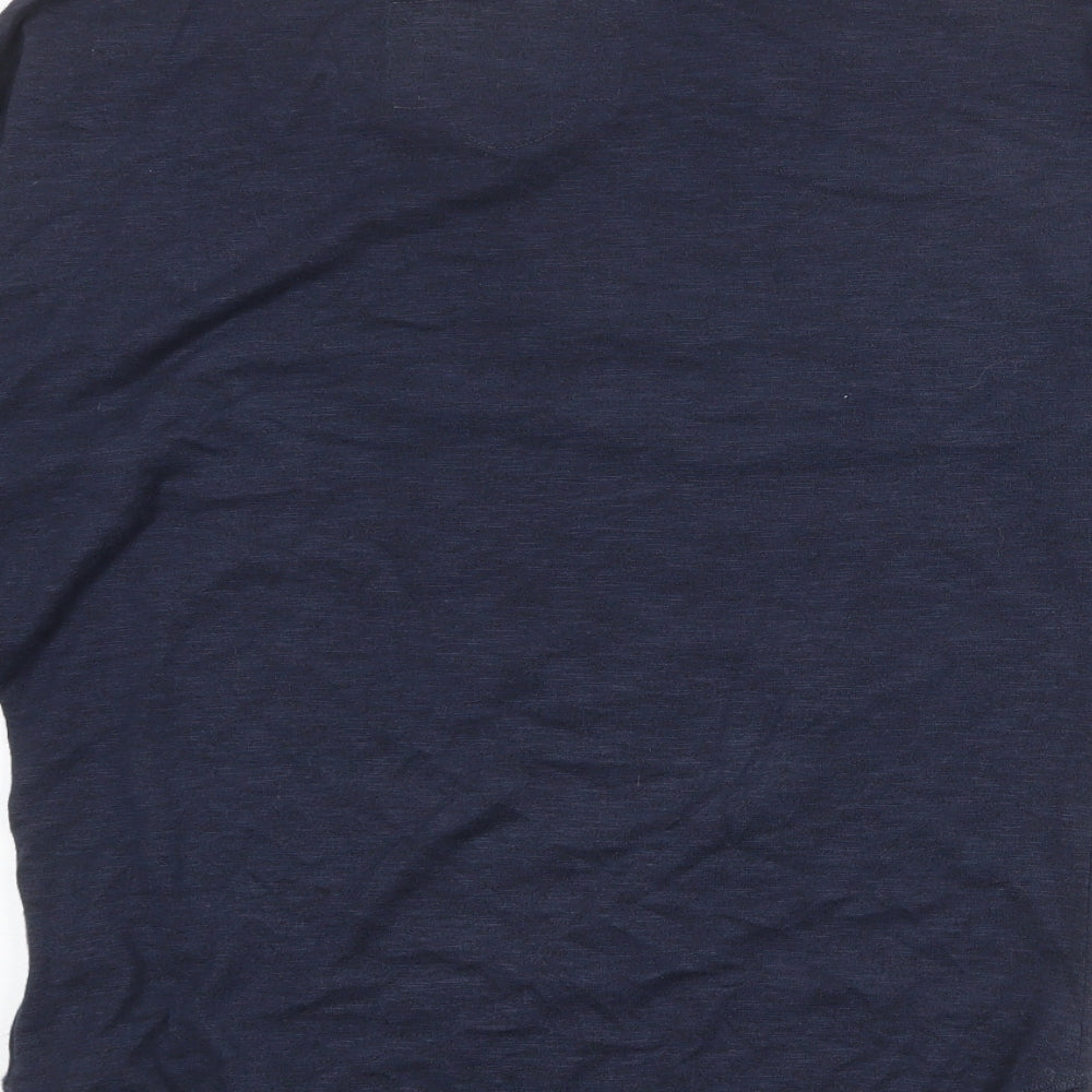 Superdry Womens Blue Cotton Pullover Sweatshirt Size S Pullover