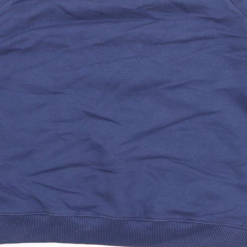 Johnnie B Boys Blue Geometric Cotton Pullover Sweatshirt Size 11-12 Years Pullover