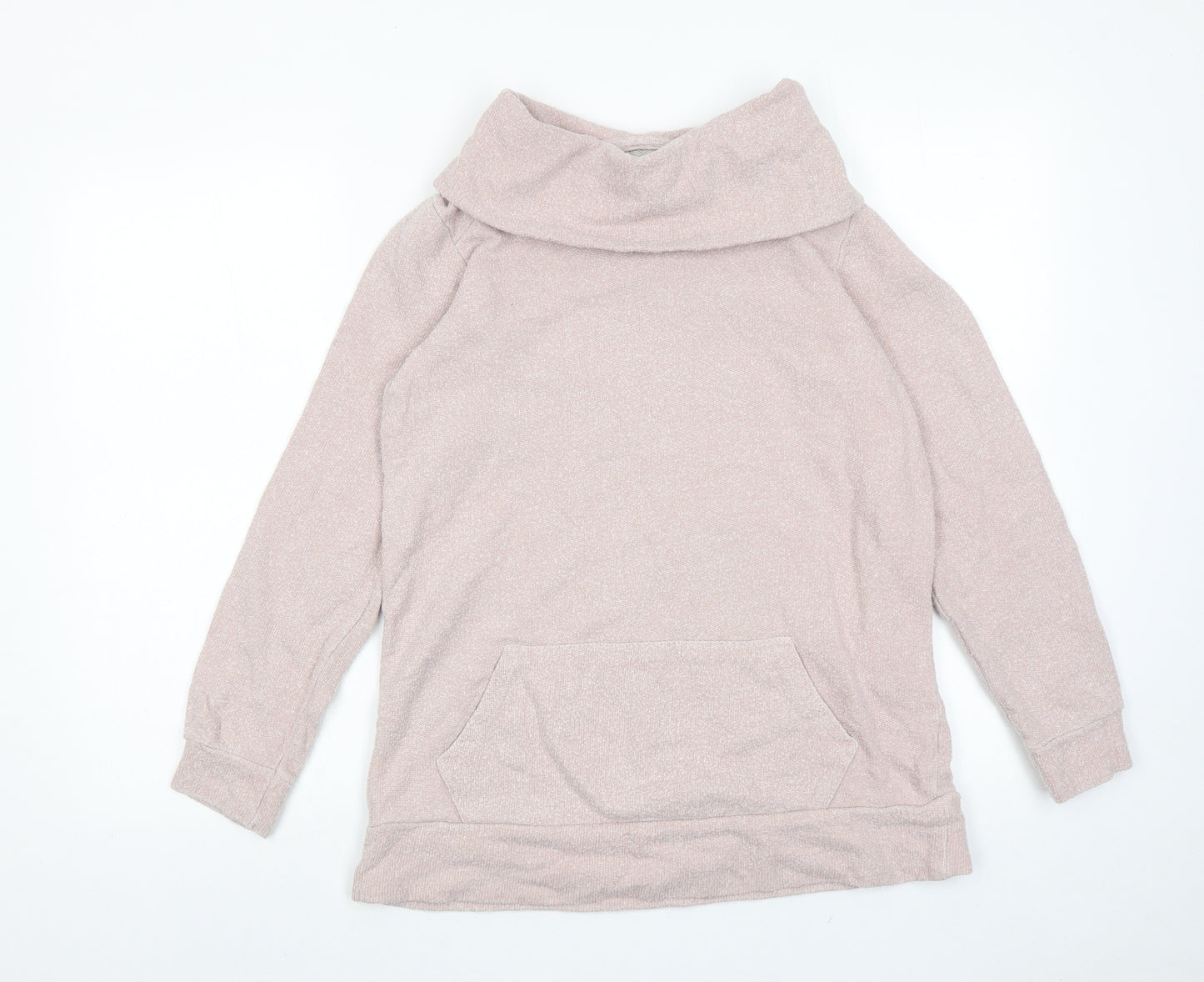 NEXT Womens Pink Cotton Pullover Sweatshirt Size 12 Pullover
